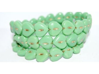 Hearts - 14x14mm - Pressed beads