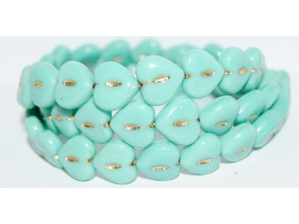 Hearts - 14x14mm - Pressed beads