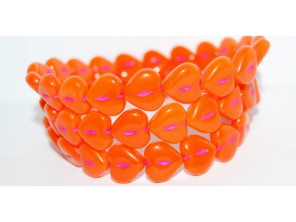 Hearts - 14x14mm - Pressed beads