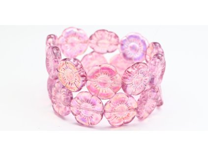 Flowers-5- 18mm - Pressed beads