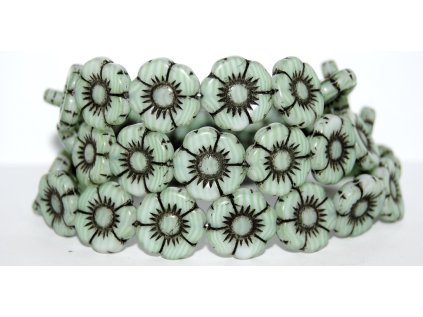 Flowers-5- 18mm - Pressed beads