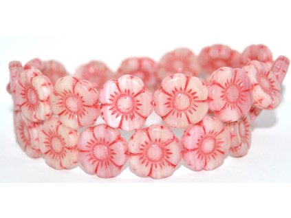Flowers-5- 18mm - Pressed beads