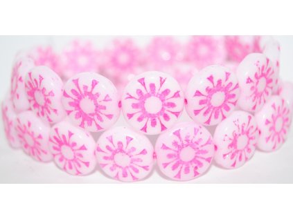 Flowers 8 - 18mm - Pressed beads