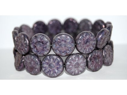 Flowers 8 - 18mm - Pressed beads