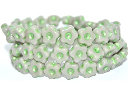 Flowers 11mm - pressed beads