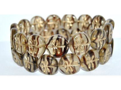 The Dragonfly - 17mm - Pressed beads