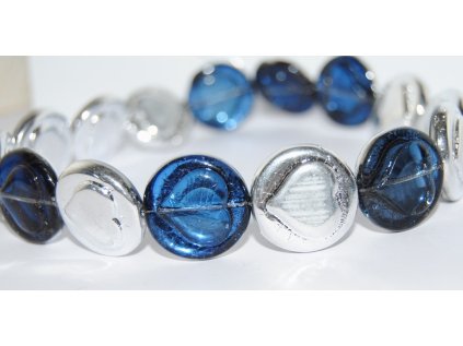 Pressed Beads - Hearts 21mm