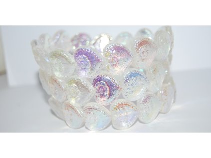 Hearts - 18x17mm - Pressed beads