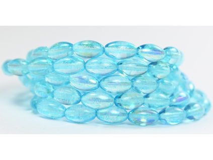 Pressed - Olive 14x8mm