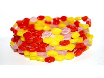 Pressed Beads - 12x8mm