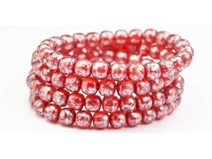 Pressed beads - 9x8mm