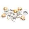 Cabochons - Hearts 9x8mm