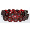 Hawaii flowers 16mm - Table cut beads