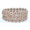Flowers 11mm - pressed beads