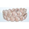 Hearts - 18x17mm - Pressed beads