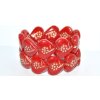 Hearts - beads 18x17mm
