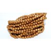Shaped round beads 4mm