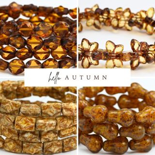 🍁#novakolekce #newcoletion #pegasoproduction #glassbutterfly #czechglassjewelry #beadsforjewellery #beadsforjewelry...