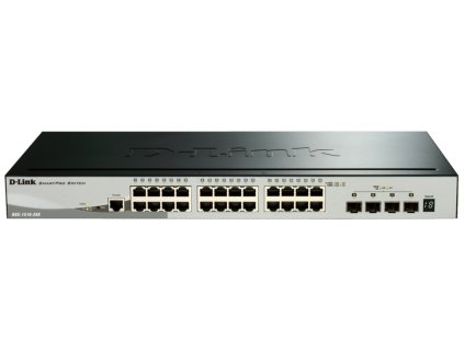 D-Link DGS-1510-28X 28-Port Gigabit Stackable Smart Managed Switch 4x 10G SFP+