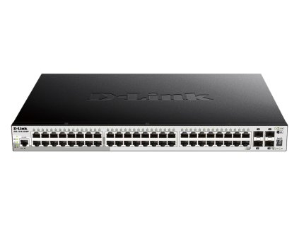 D-Link DGS-1510-52XMP 52-Port Gigabit Stackable POE Smart Managed Switch 4x 10G SFP+