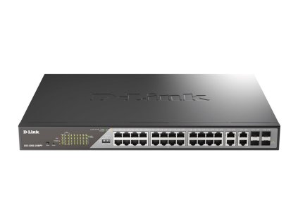 D-Link DSS-200G-28MPP/E 28-Port Gigabit Ethernet PoE++ Surveillance Switches