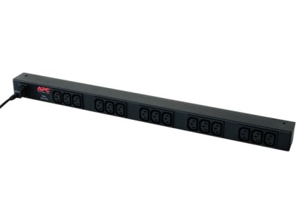 APC Rack PDU, Basic, Zero U, 10A, 230V, AP9568