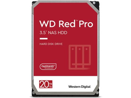 WD Red Pro/20TB/HDD/3.5"/SATA/7200 RPM/5R