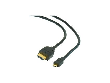 GEMBIRD HDMI na HDMI Micro 4,5 m kábel (v1.3, M/M, tienené, pozlátené kontakty)