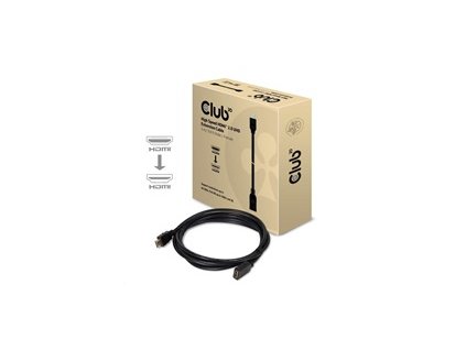 Predlžovací kábel HDMI Club3D 2.0, 4K60Hz UHD (M/F), 3 m