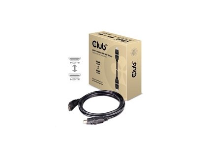 Kábel HDMI Club3D 2.0 4K60Hz UHD, 360 otočné konektory (M/M), 2 m