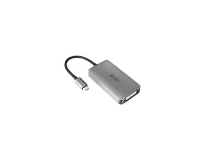 Club3D Active USB Type C to DVI-I Dual Link Adapter, HDCP on