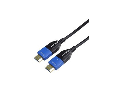 PREMIUMCORD Ultra High Speed HDMI 2.1 optický kabel 8K@60Hz 4K@120Hz 20m zlacený