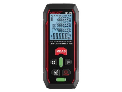 W-Star Laserový meter vzdialenosti WSNF270, 70m, objem, plocha, vodováha, pamäť 99