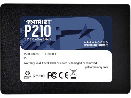 PATRIOT P210/1TB/SSD/2.5"/SATA/3R