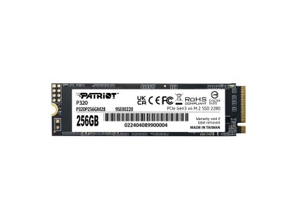 PATRIOT P320/256GB/SSD/M.2 NVMe/5R