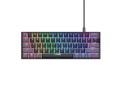 Trust Gaming GXT 867 Acira/Drôtová USB/US layout/Čierna