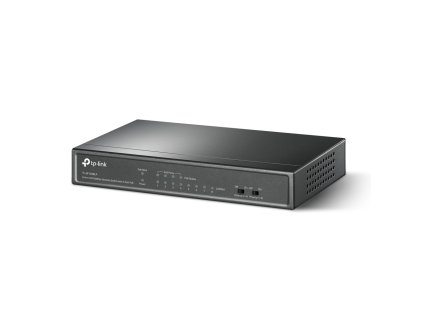TP-link TL-SF1008LP 8x10/100 (4xPOE) 41W Desktop kovový CCTV Switch