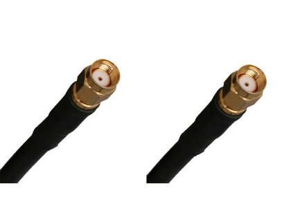 Pigtail RF240 5m - RSMA male / RSMA male (dierka)