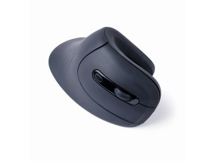 Gembird MUSW-ERGO-03/Ergonomická/Optická/Pre pravákov/1 600 DPI/Bezdrôtová USB/Čierna