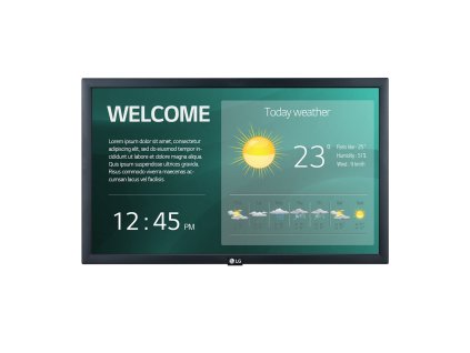 22" LG LED 22SM3G - FHD, IPS, 250cd, 16/7