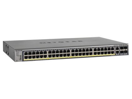 NETGEAR M4100 48xGb PoE+, 4x SFP switch, GSM7248P