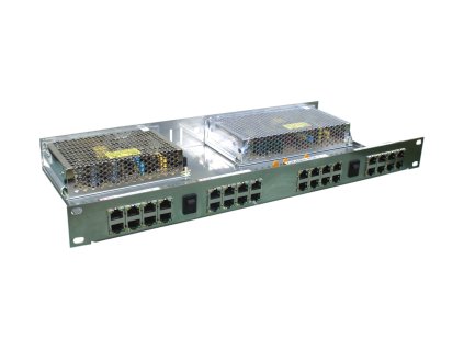 W-star Police do Racku pre power panely 4ks 4port LX, hl. 210mm, WSPWP4DLXH210