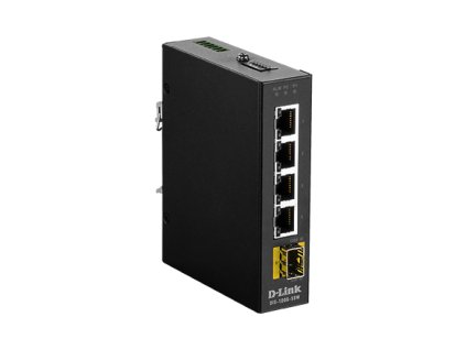D-Link DIS-100G-5SW Industrial Gigabit Unmanaged Switch with SFP slot