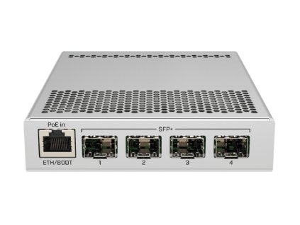 MikroTik Cloud Router Switch CRS305-1G-4S+IN, Dual Boot (SwitchOS, RouterOS)