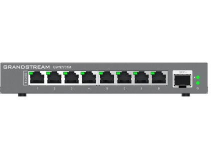 Grandstream GWN7701M Unmanaged Network Switch 8x2,5Gb portov / 1 SFP+