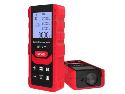 W-star Laserový meter vzdialenosti WSNF271, vzdialenosť do 50m, objem, plocha