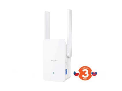 Tenda A27 - WiFi Range Extender AX1800 WiFi 6, opakovač 1775 Mb/s, 1x GLAN 1 Gb/s, WPS, 2x 5dBi, WPA3