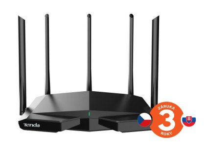 Tenda TX27 Pre AXE5700 WiFi6E Router, 1x GWAN, 3x GLAN, IPv6, BSS Color, VPN server, WPA3,CZ app