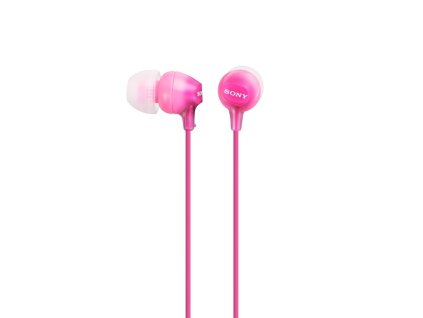 SONY slúchadlá MDR-EX15LP, ružové