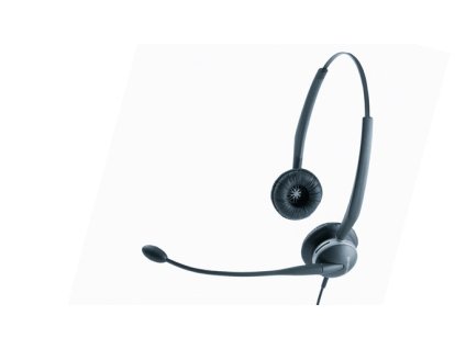 Jabra GN 2100/Stereo/QD/Drôt/Čierna